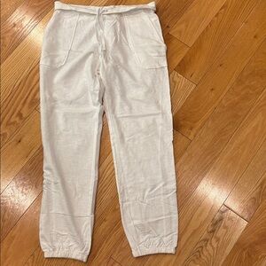 GapFit White terry joggers